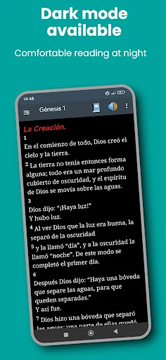 Septuagint Bible LXX स्पेनिश डाउनलोड करें – ऑफ़लाइन बाइबल - Screenshot 5