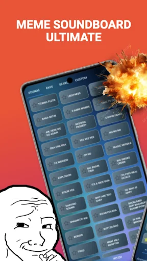 MEME Soundboard 2026 Ultimate डाउनलोड करें – बेहतरीन मीम साउंड्स - Screenshot 19