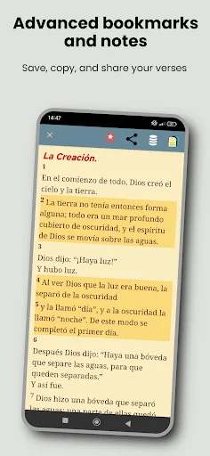 Septuagint Bible LXX स्पेनिश डाउनलोड करें – ऑफ़लाइन बाइबल - Screenshot 4