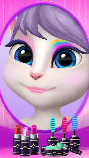 My Talking Angela डाउनलोड करें – बच्चों और बड़ों के लिए प्यारा वर्चुअल पेट गेम - Screenshot 18