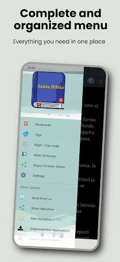 Septuagint Bible LXX स्पेनिश डाउनलोड करें – ऑफ़लाइन बाइबल - Screenshot 2