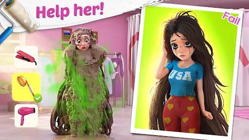 Project Makeover डाउनलोड करें – स्टाइल और मेकअप गेम - Screenshot 7