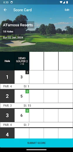 Online Golf App डाउनलोड करें – गोल्फ संचालन के लिए सर्वश्रेष्ठ वेब सॉफ़्टवेयर - Screenshot 2