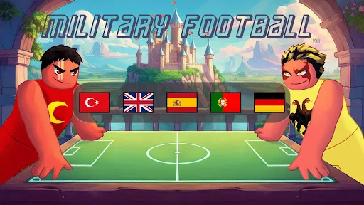 Military Football डाउनलोड करें – इतिहास और युद्ध का अनोखा फुटबॉल गेम - Screenshot 1