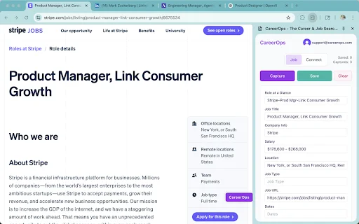CareerOps डाउनलोड करें – नौकरी खोज और करियर प्रबंधन टूल - Screenshot 1