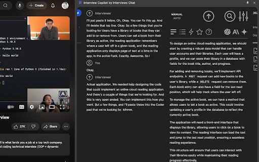 Interview Copilot डाउनलोड करें – वीडियो इंटरव्यू के लिए AI सहायक - Screenshot 1