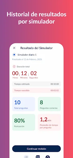 Gliamediq: Simulador ENARM डाउनलोड करें – चिकित्सा परीक्षा की तैयारी - Screenshot 6