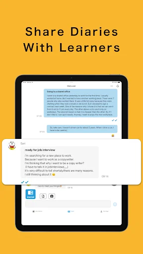 LangJournal डाउनलोड करें – AI के साथ नई भाषाएँ सीखें और लिखें - Screenshot 14