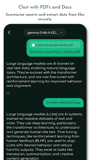 LocalAI डाउनलोड करें – शक्तिशाली ऑफलाइन AI चैट और मॉडल - Screenshot 5
