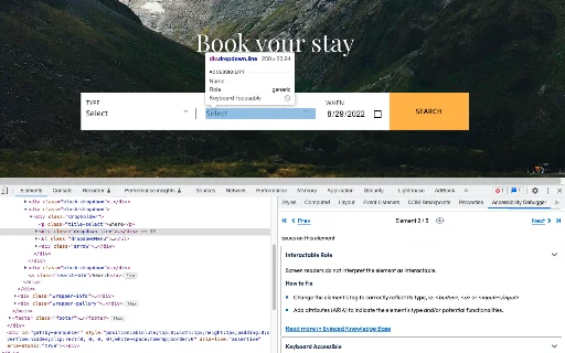 Evinced Dev Debugger डाउनलोड करें – वेब एक्सेसिबिलिटी टूल - Screenshot 4
