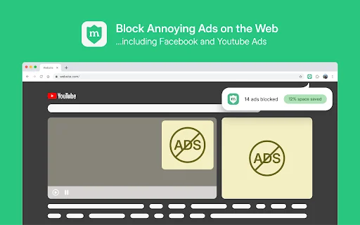 Minty Adblocker डाउनलोड करें – YouTube और विज्ञापनों को मुफ्त में ब्लॉक करें - Screenshot 1