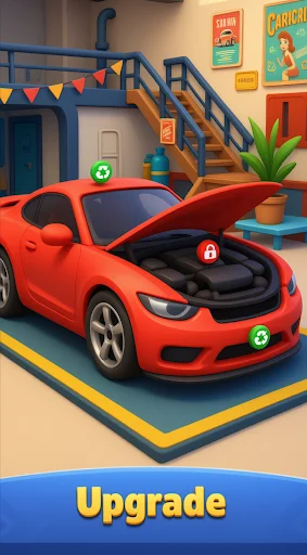 Triple Car: Match & Mod डाउनलोड करें – कार पहेली गेम - Screenshot 4