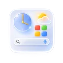GNT: Glass New Tab डाउनलोड करें – iOS स्टाइल डैशबोर्ड