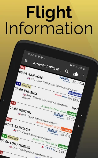 Bristol Airport Flight Info डाउनलोड करें – लाइव फ्लाइट स्टेटस अपडेट - Screenshot 13