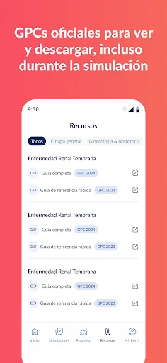 Gliamediq: Simulador ENARM डाउनलोड करें – चिकित्सा परीक्षा की तैयारी - Screenshot 7