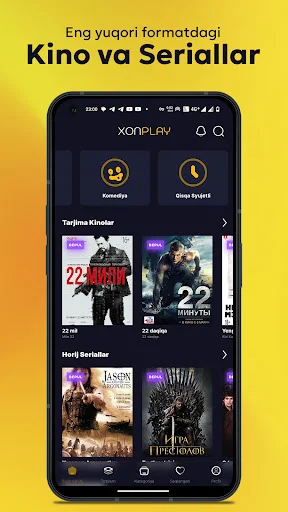 XonPlay डाउनलोड करें – उज़्बेक फिल्मों और सीरियल्स का नया अनुभव - Screenshot 9