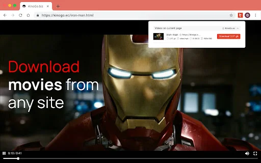 Free Video Downloader डाउनलोड करें – सभी वीडियो फॉर्मेट्स के लिए बेहतरीन एक्सटेंशन - Screenshot 1