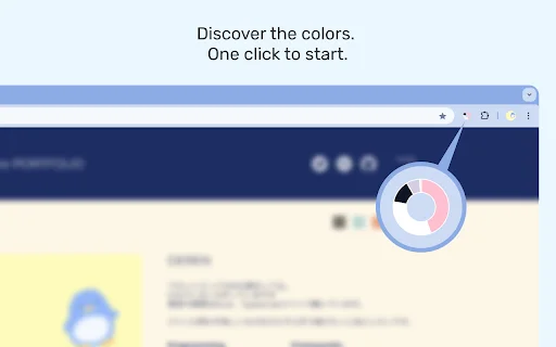 GET WEB SITE THEME COLOR – किसी भी वेबसाइट का कलर पैलेट तुरंत देखें - Screenshot 1