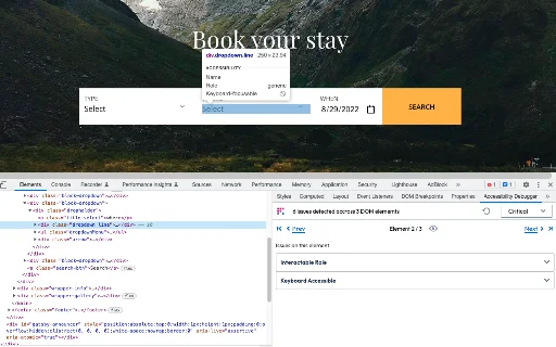 Evinced Dev Debugger डाउनलोड करें – वेब एक्सेसिबिलिटी टूल - Screenshot 3