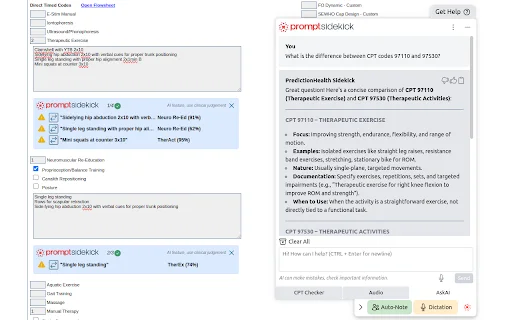 Prompt Sidekick डाउनलोड करें – EMR के लिए AI-संचालित उत्पादकता टूल - Screenshot 2