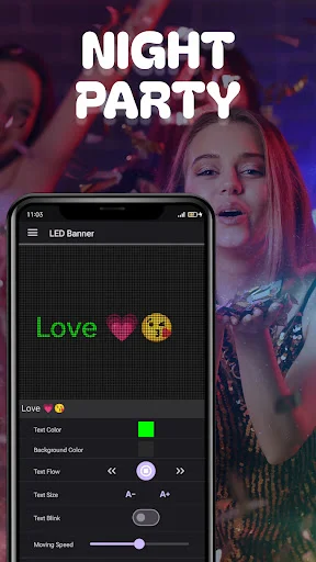LED Banner – LED Scroller डाउनलोड करें – शानदार टेक्स्ट और ग्राफिक्स - Screenshot 4