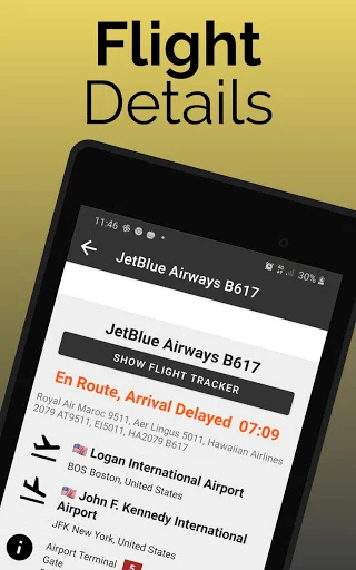 Bristol Airport Flight Info डाउनलोड करें – लाइव फ्लाइट स्टेटस अपडेट - Screenshot 11
